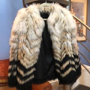 Theory fur coat